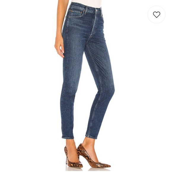 AGOLDE Nico High Rise Slim in Fixation - Picture 5 of 10